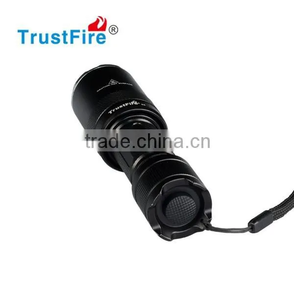 TrustFire Z6 1000lm Zoomable Torch Light in LED Flashlight Xml t6 Led Flashlight photo-5