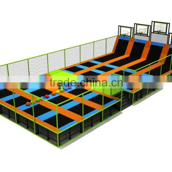 Amusement Park Children Entertainment China Trampoline Park Outdoor for Sale photo-3