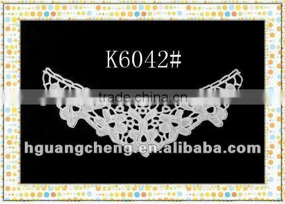 Machine Knited Crochet Cotton Lace Collars, Women Dress/ Blouse Neck Collars Factory photo-3