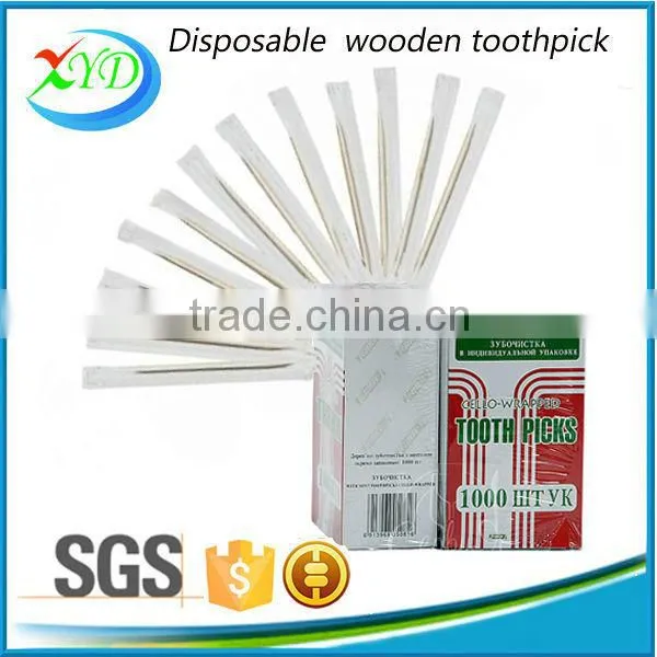 Flash Sale Cello Wrapped Wooden Toothpick photo-6