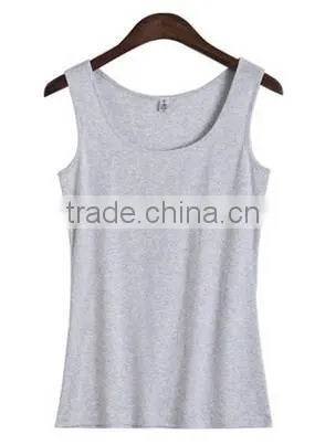 Classic Vest 100% Cotton Travel Vest O-neck Basic Kids Cotton Vest photo-3