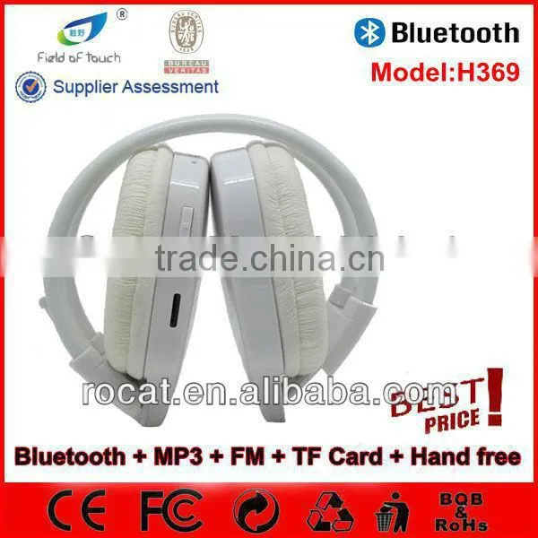 2014 Perfect Bluetooth Headset With Stereo Hifi Sound Quality and tf Card Slot fm Radio Function photo-2