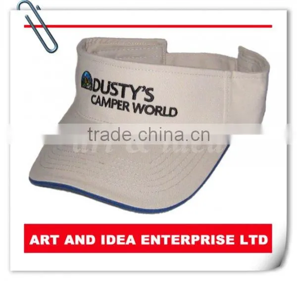 3D Embroidery Sun Visor