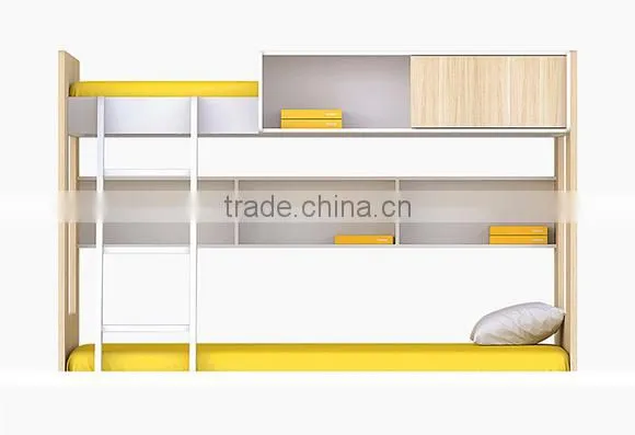 Factory Supply Modern Design Kids Bunk Bed Use Metal and Mdf photo-3