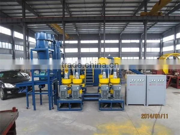 China Rubber Recycling Crumb Rubber Grinding Machine