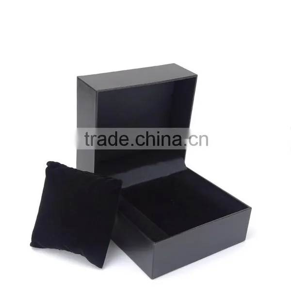 Factory Wholesale Custom High-grade Cardboard Boxes, Watches Black Beautiful Gift Box photo-2