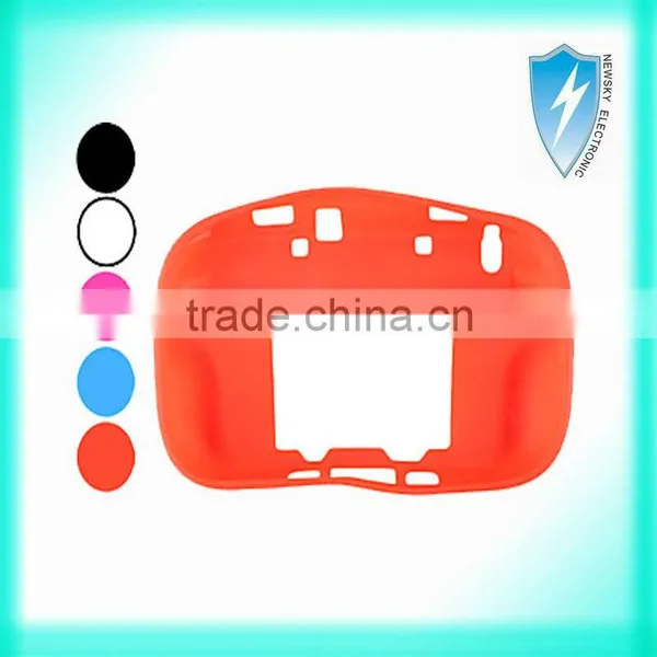 For Wii U Gamepad Silicone Protective Cover Case photo-2