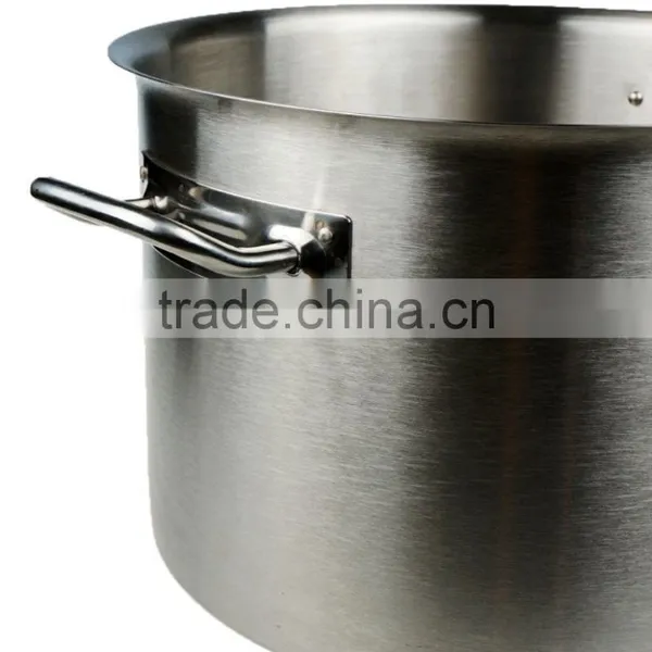 Elegant 03 Style Tall Body Stainless Steel Cooking Pot With Aliminum Clad Bottom photo-4