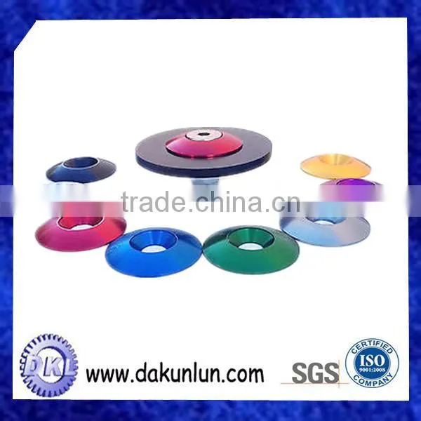 High Precision CNC Turning Aluminium Washer Genuine Parts photo-2