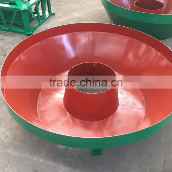 China Wet Pan Mill for Gold Selection , Gold Ore Grinding Wet Pan Mill Price photo-2
