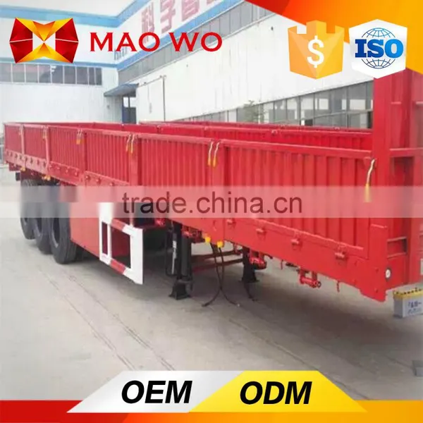 3 Axle Side Wall Cargo Box Semi Trailers for Hot Sale in US photo-2