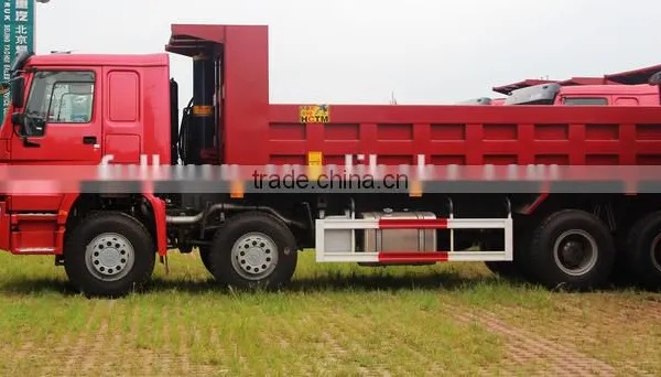 Popular Model 375hp 8*4 Sinotruk Howo Tipping Dump Truck photo-1