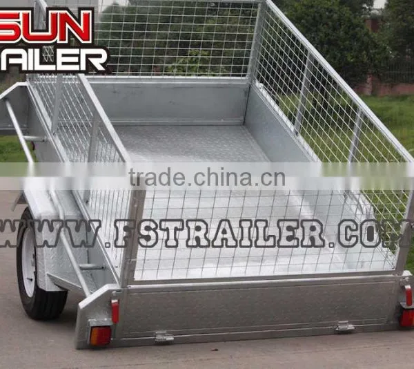 Newest Fully Welded Cage Trailer 7x5/8x5 photo-2