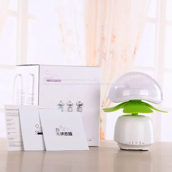 Children Colorful Night Light Smart Lamp Bluetooth Music Speaker photo-2