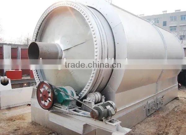 Scrap Tyre Pyrolysis Equipment With High Oil Rate Out Put photo-3