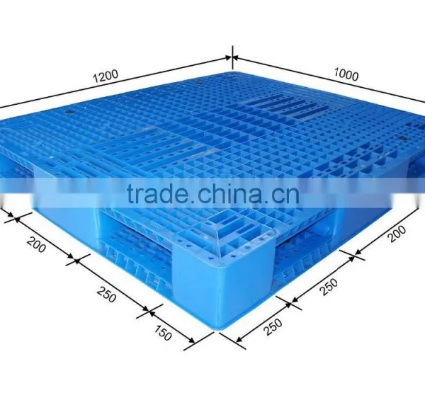 Euro Plastic Pallet XD1210-150 Mesh Three Skids photo-2