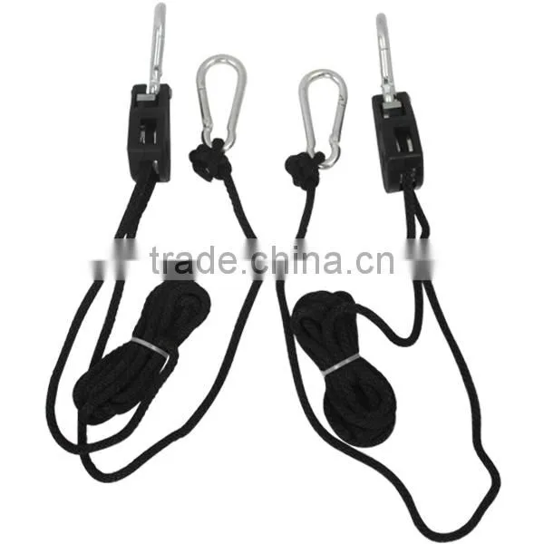 1/8" Rope Ratchet Adjustable Grow Light Hanger for Hydroponics Greenhouse photo-2