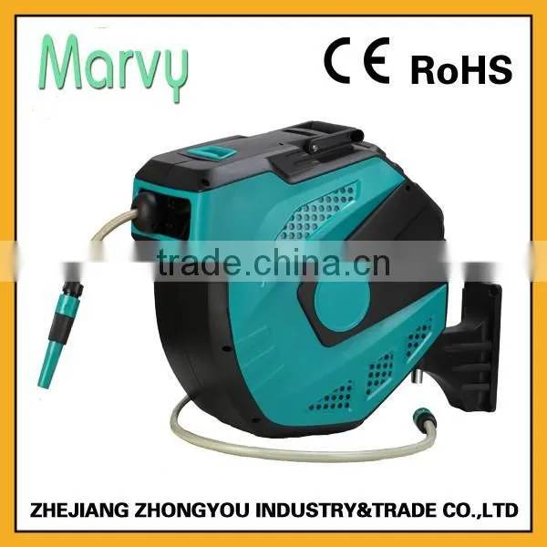 20m Auto Retractable Garden Water Hose Reel 30 Metre photo-2