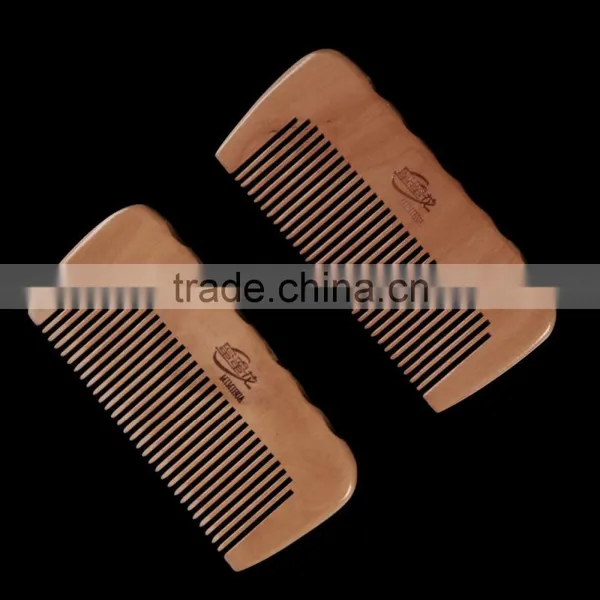 Wood Mustache Comb