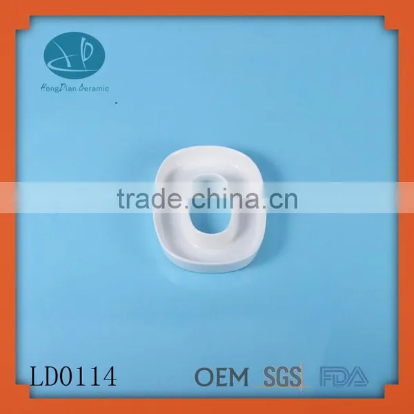 Wholesale Custom Porcelain Letter Dish for Decor,JOY Letter Dish Wholesale photo-2