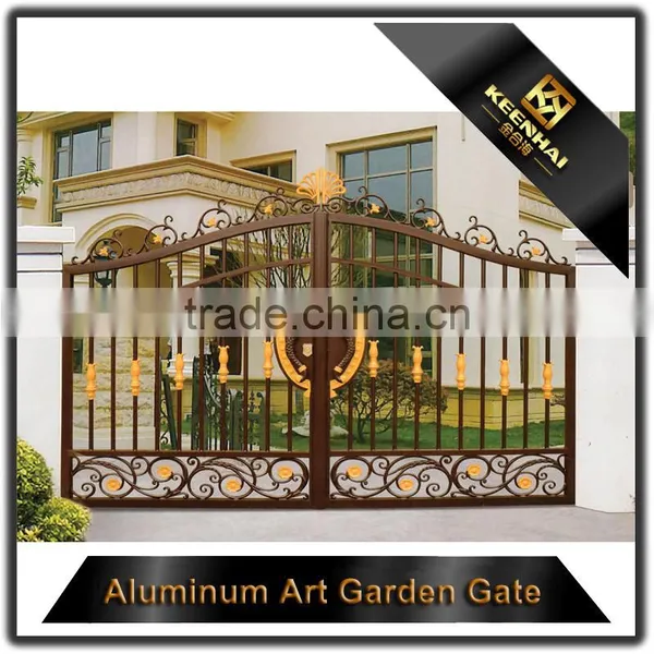 Powder Coated Aluminum Courtyard Gate for Decoration photo-4