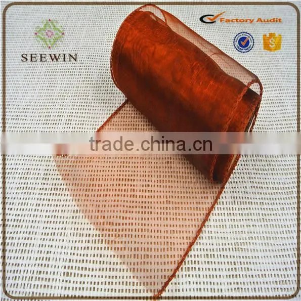 Plain Organza Fabric Roll for Decoration and Flower Packing photo-6