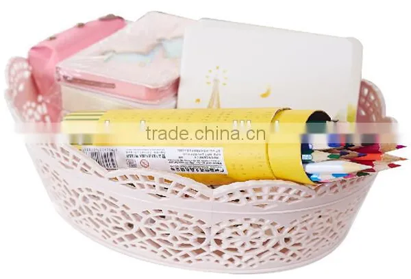 Rectangular Plastic Storage Basket photo-2