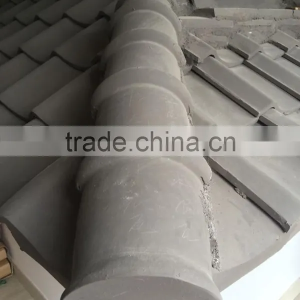 Yixing New Style Waterproof Decorative Clay Roof Tile Glazed Construction Materials photo-6