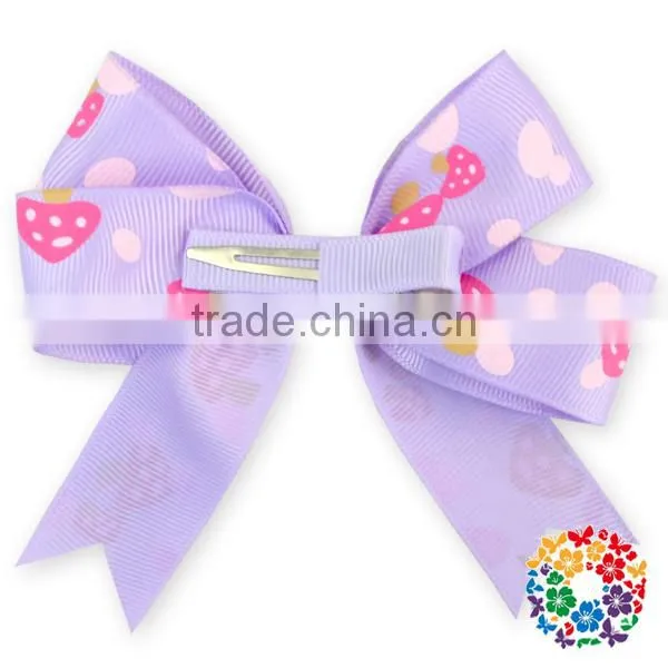 Pink White Dots Baby Boutique Wholesale the Ribbon Boutique Hair Clips Hair Accessories for Kids photo-6