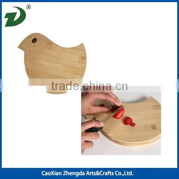 Animal Chicken Shaped Small Cute Cutting Board,wooden Cutting Board photo-2