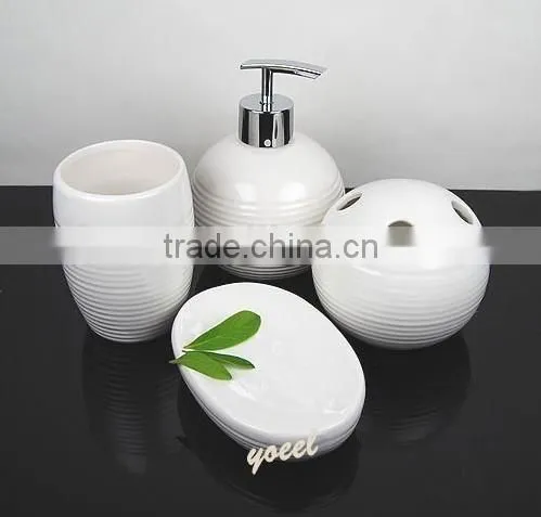 High White Ceramic Bathroom Design photo-3