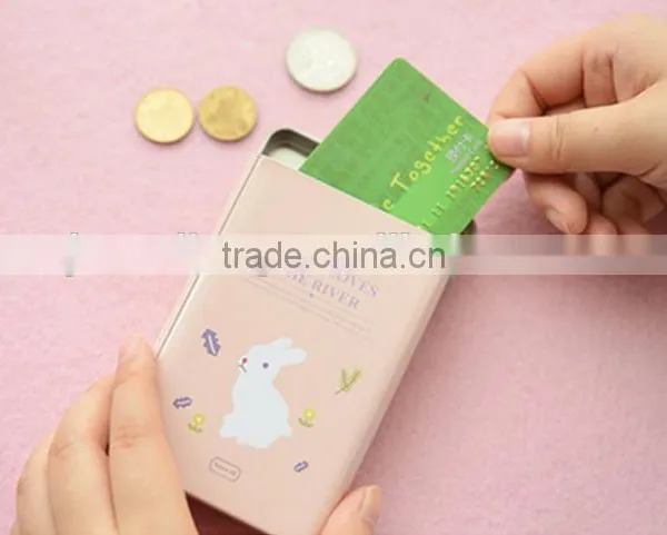 Small Tin Box for Business Cards,cosmetic Tin Canister Factory,rectangular Eye Shadow Tin Case photo-4