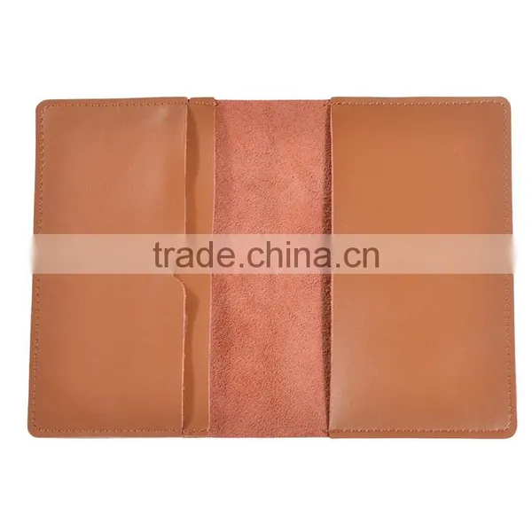 Wholesale Factory Product Custom Passport Holder RFID Leather Passport Cover for Travel photo-2