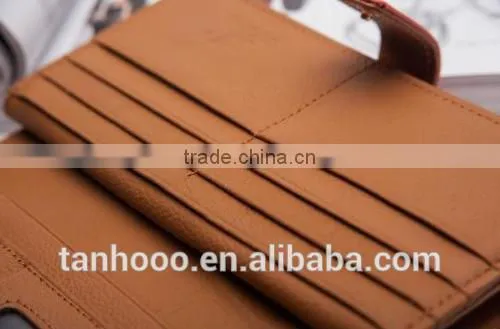 Women's Genuine Leather Wallet Trifold Card Money Long Purse Hot