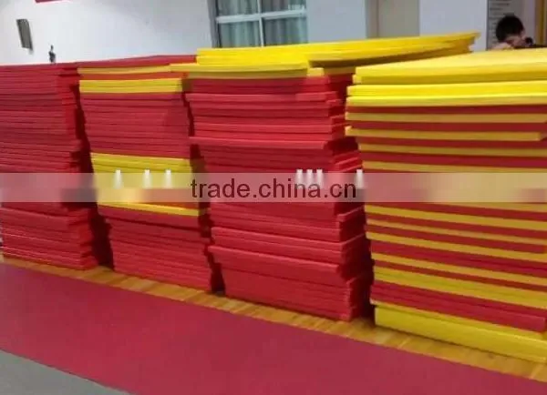OEM Factory Low Price Durable Tatami Grappling pu Sponge Judo Mats 6cm OEM photo-2