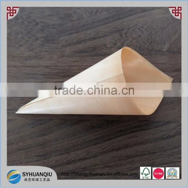 China Supplier High Quality Birch Veneer Ice Cream Cup photo-6