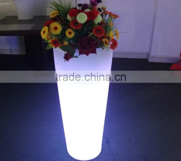 Party Cooler Red Champagne Led Ice Bucket Barrel, LED Flower Pots photo-4