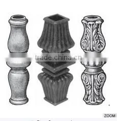 Hot Sales !!! Ornamental Iron Fence Finials, Spears, Caps and Collars photo-2