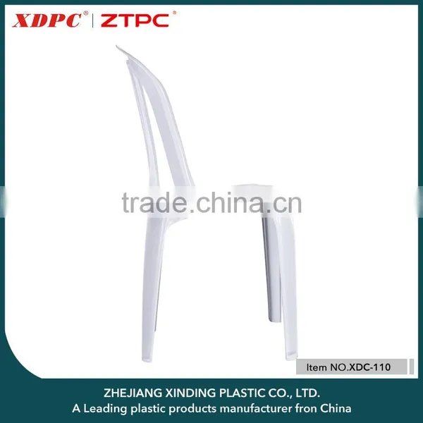 Cheap Plastic Dining Chair Without Arm photo-4