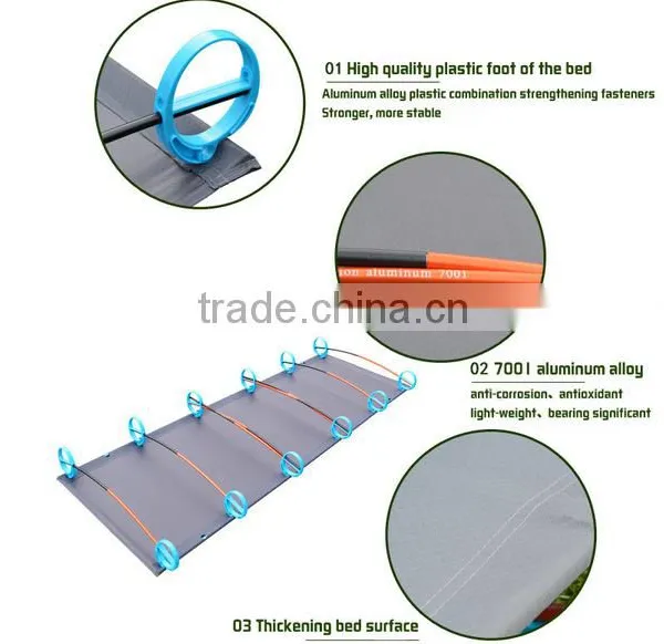New Hot Camping Outdoor Beds Aluminum7075 Folding Bed Light Weight photo-4