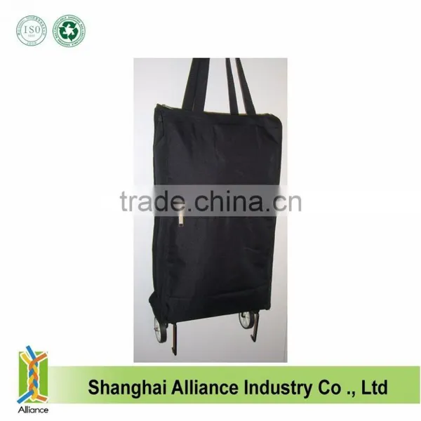Favorites Compare New Portable Fashion Folding Tugboat Pack Shopping Traveling Bag With Wheel photo-4