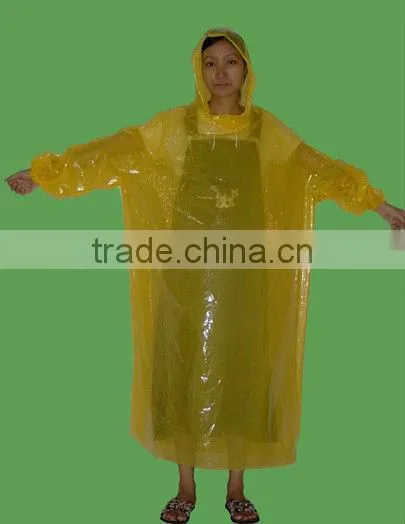 Cheap Biodegradable Transparent Ponchos photo-2