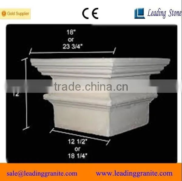 Granite Pier Caps/tier Stone/pillar Caps photo-6