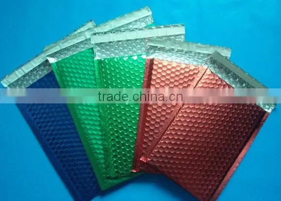 Aluminum Membrane Envelope Bag; Colour Aluminium PE Bubble Envelope Bag; Pearl Film Bag photo-2