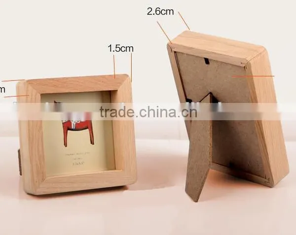 2016 Custom Wooden Photo Picture Frame Hang Wall Frame photo-5