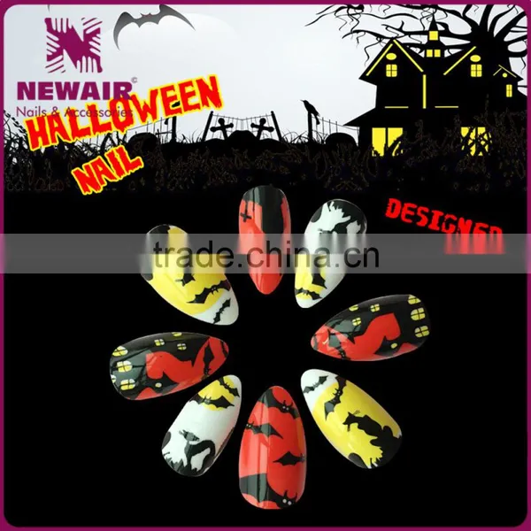 2017 New Fashion Dark Holloween Nail Art Tips photo-4
