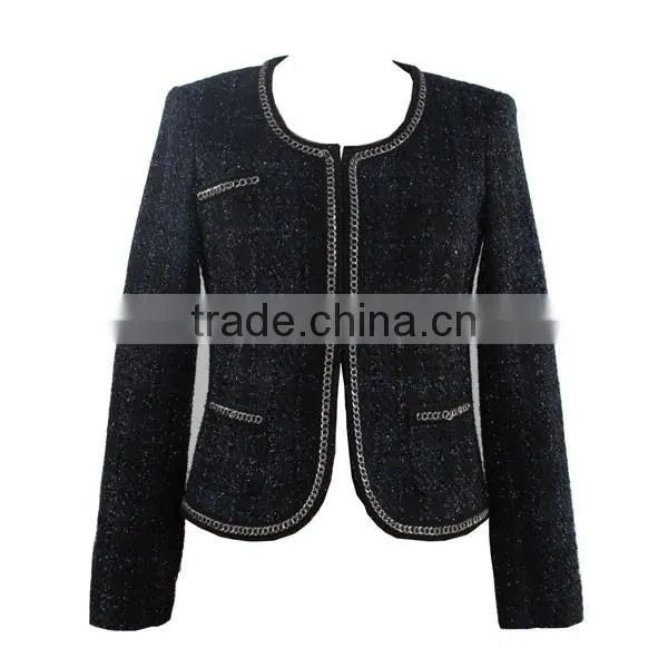 China Fashion Women Wool Jacket Manufacturer/ Wool Jacket for Women photo-4