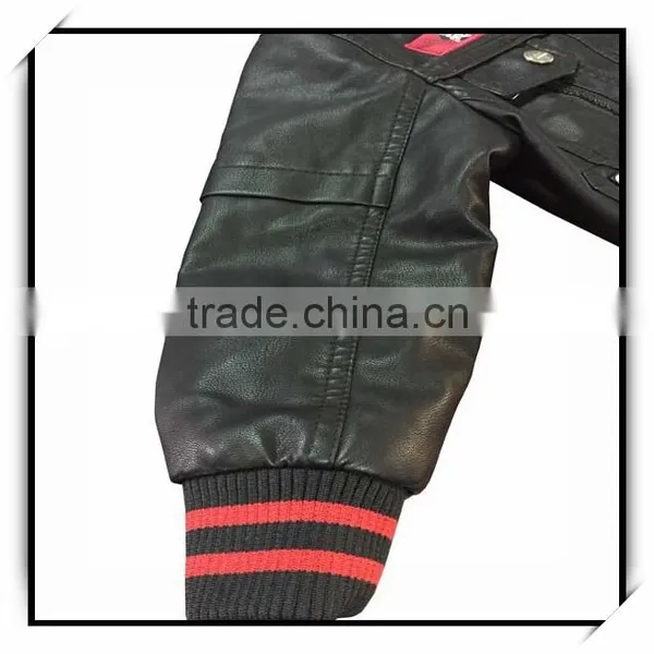 New Style Factory Custom Winter Jacket Leather photo-6