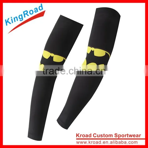 Custom Dye Sublimation Printing Cool Elastic Men and Women Riding Warmer UV Sun Arm Sleeves photo-5