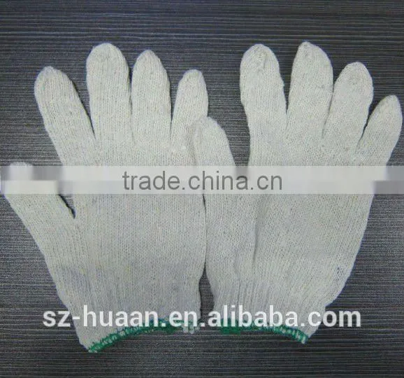 Good Price Canvas Work Glove Pattern With PVC Dots photo-2